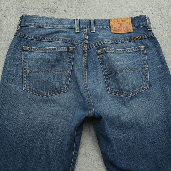 Lucky Brand Jeans Women's 8/29 Mid-Rise Easy Rider Crop 23" Inseam Distressed - Picture 14 of 16